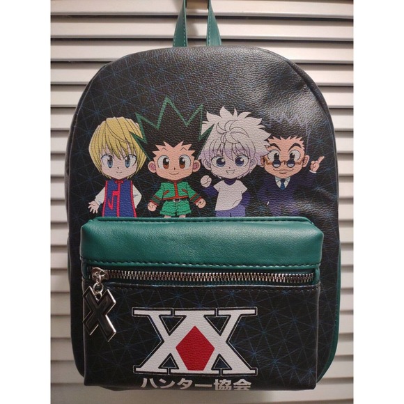 Bioworld Bags Hunter X Hunter Mini Backpack Chibi Characters Group